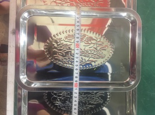 mâm inox chữ nhật