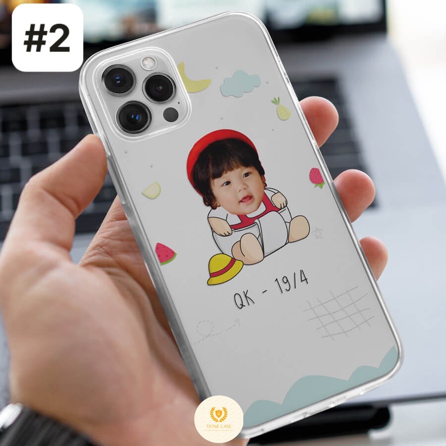 Ốp lưng iphone 6/6s/6plus/6splus/7/7plus/8/8plus/x/xr/xs/11/12/13/mini/pro/promax in theo yêu cầu hình chibi cho bé