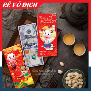 [DEAL HOT] 100c Bao Lì Xì ĐẸP-BÓNG-SANG (đc chọn mẫu)
