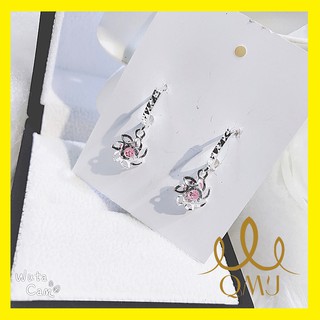 💖FREESHIP- Bông tai bé iu - Bông tai xoáy đá 3D phay đẹp xuất sắc, bạc chuẩn 925 cao cấp