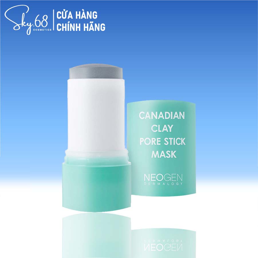 Thanh Lăn Loại Bỏ Mụn Đầu Đen Từ Đất Sét Bùn Băng Neogen Dermalogy Canadian Clay Pore Stick 28g