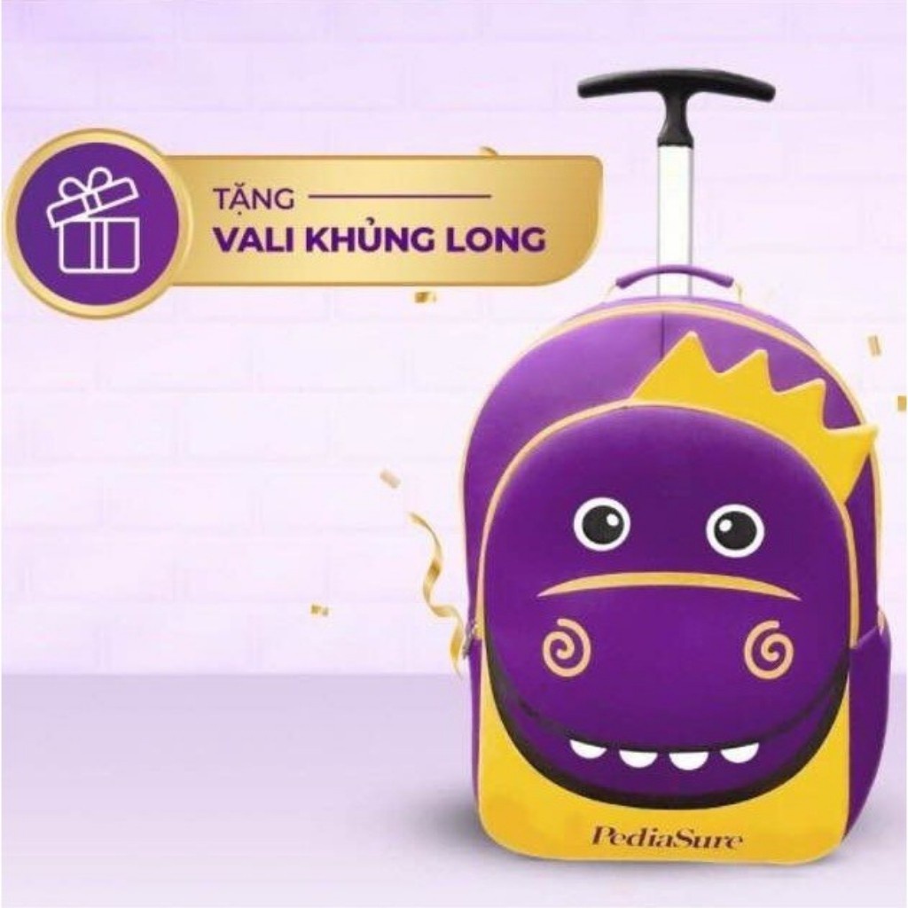 Balo kéo cho bé hàng khuyến mãi của pediasure