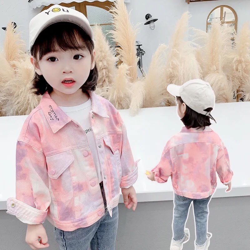 Áo khoác công chúa thời trang xuân thu Hàn Quốc thanh lịch cho bé