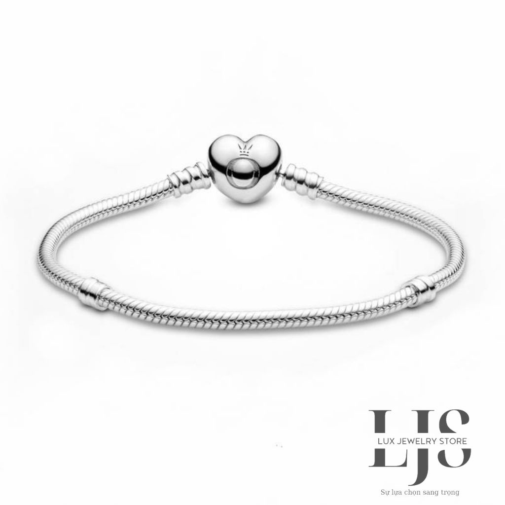 Vòng tay bạc Lux Jewelry, lắc tay pandora mềm – LUXJ896