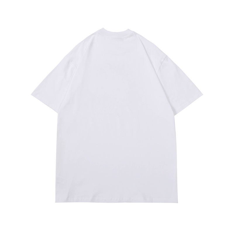 Áo Thun Tay Ngắn Cổ Tròn In Hình Mặt Cười Phong Cách Cổ Điển Cho Cặp Đôi