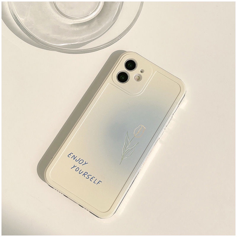 Ốp Điện Thoại Silicon Mềm Chống Rơi Cho Iphone 12 11Promax Xs 7P 6S 8plus XR X