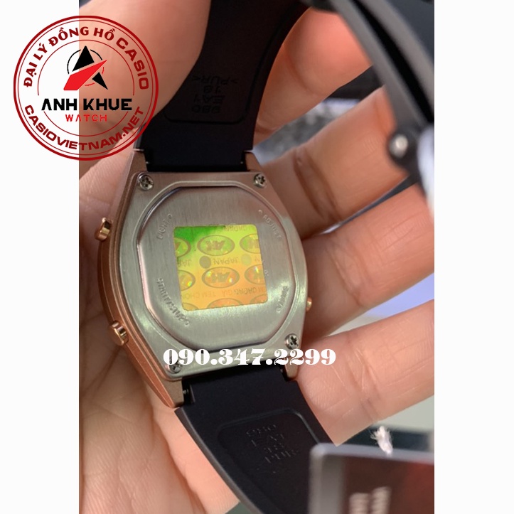 Đồng Hồ Casio Nữ LW-204-1ADF Chính Hãng - Dây nhựa - Vỏ mạ vàng hồng - chống nước WR50M