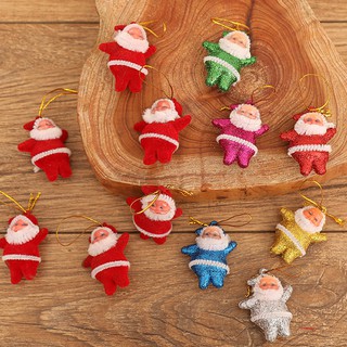Phụ kiện trang trí noel BỘ 6 ÔNG GIÀ NOEL A27