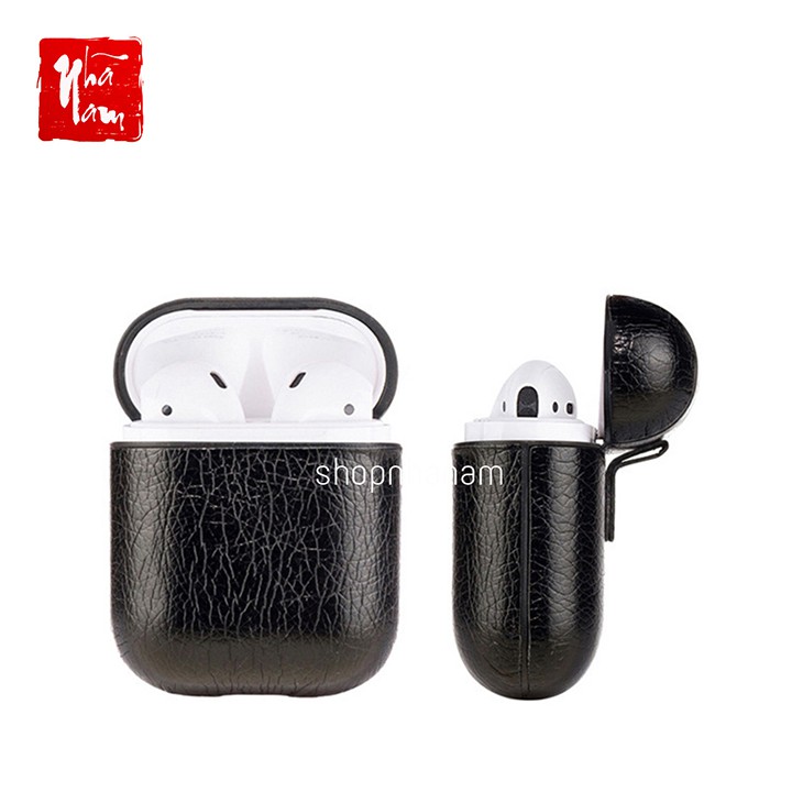Bao da dành cho tai nghe không dây iphone Apple Airpods | BigBuy360 - bigbuy360.vn