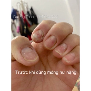 Dưỡng móng. dài móng - cứng móng