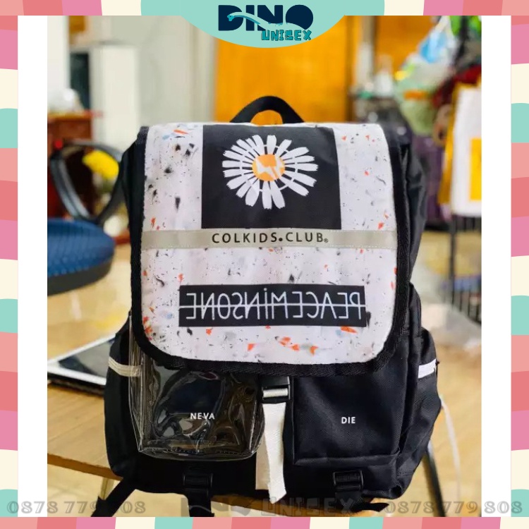 Balo Thời Trang Colkids Club Ss3 In Họa Tiết Hoa Cúc