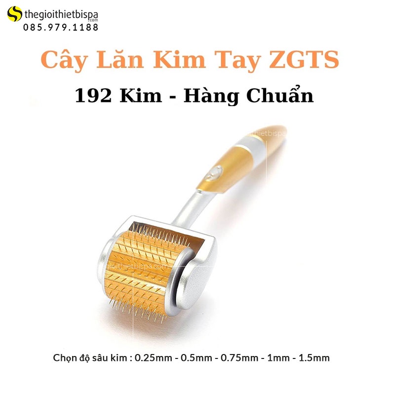 Cây lăn kim tay ZGTS chính hãng 192 kim đủ các size