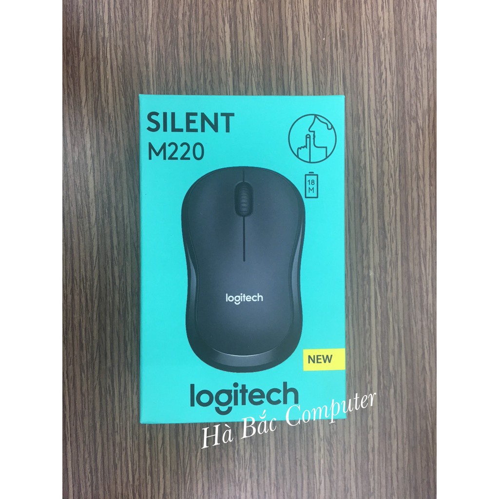 Chuột Không Dây Silent Logitech M220 - Chuột Không Tiếng Ồn