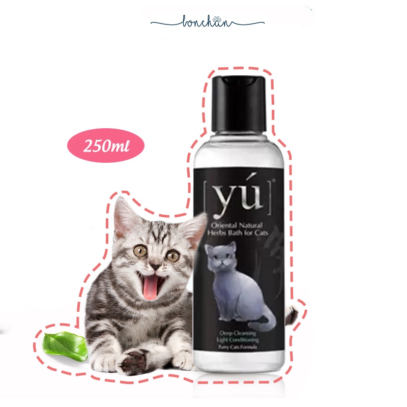 Sữa tắm Yu cho mèo chai 250ml