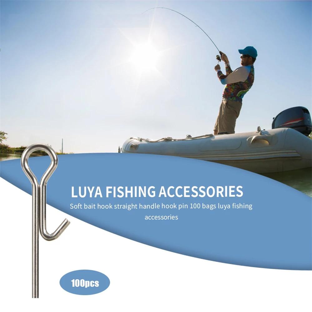 Dụng Cụ Kim Móc Nối Mồi Câu Cá Mềm Bền Bỉ