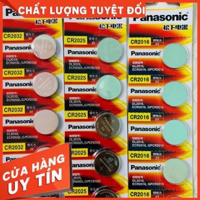 Pin panasonic nắp các khoá xe, khiển xe