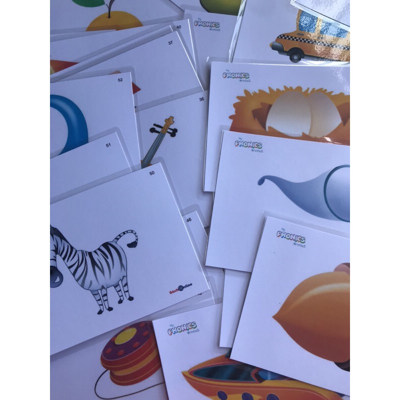 Flashcard I Learn My Phonics Grade 2 ép plastic