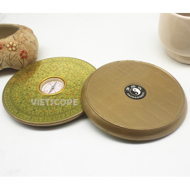 La bàn phong thủy 13 cm thân kim loại - La kinh phong thủy 13 cm cực đẹp