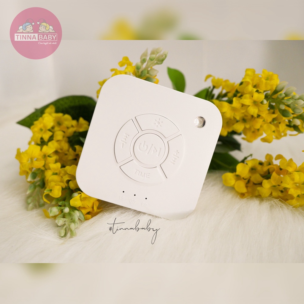 Máy Nghe Tiếng Ồn Trắng (máy white noise tạo tiếng ru giúp bé ngủ ngon)