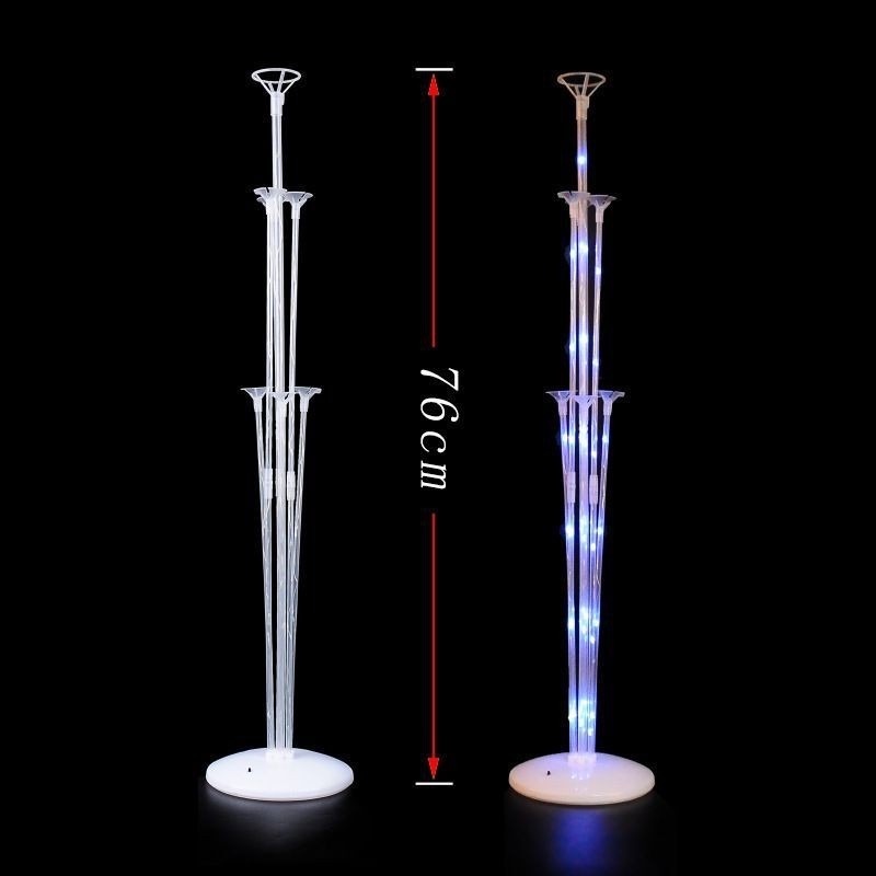 Bộ Giá Đỡ Gắn Bong Bóng Đèn LED Bằng Nhựa Dùng Trang Trí Tiệc