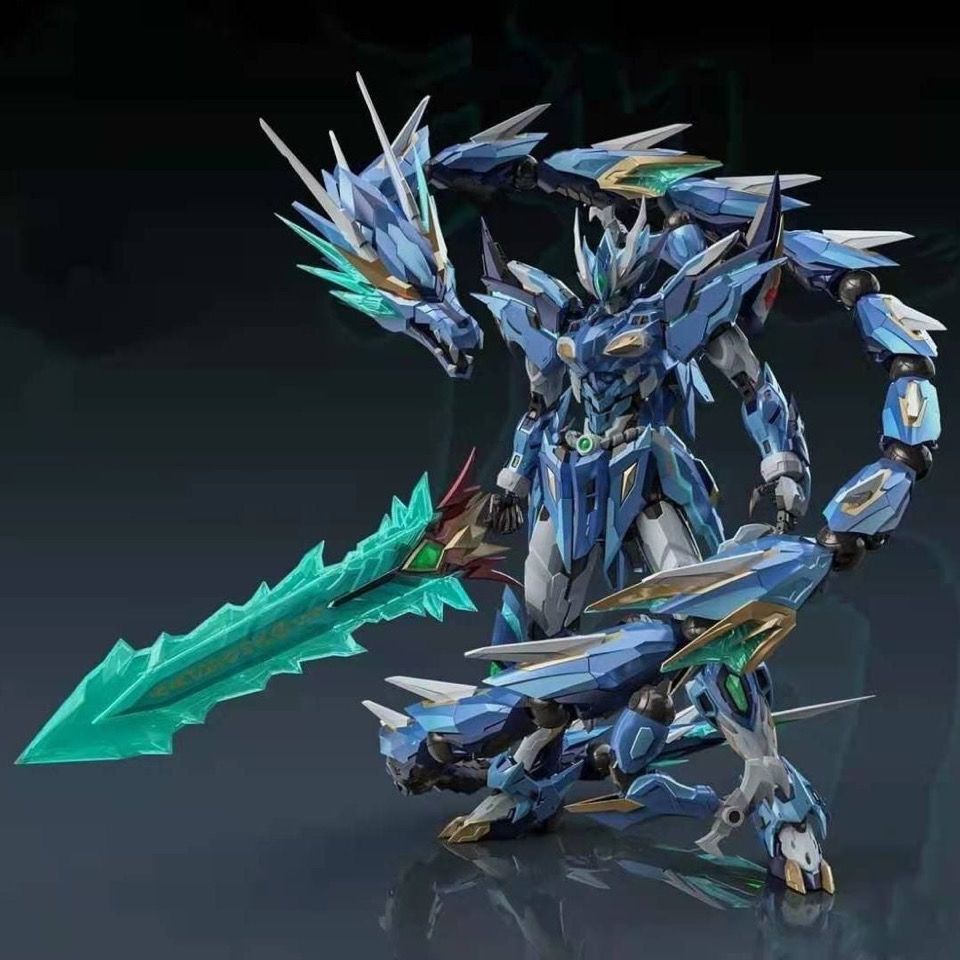 Mô Hình Lắp Ráp Nhân Vật Lu Bu Ao Bing Bai Qiqiang Cao Ren MG HG Hộp Mù Ngẫu Nhiên