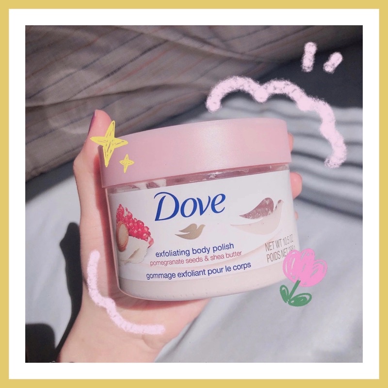 Tẩy da chết Dove Exfoliating Body Polish 50g