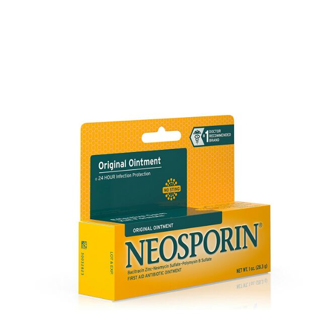 Kem mỡ sát khuẩn và giảm sẹo Neosporin Original Oitment