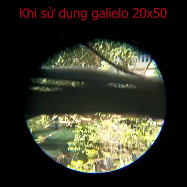 Ống Nhòm Galileo 2 Mắt 20x50, Độ Phóng Đại Gấp 20 Lần, Tầm Nhìn Xa Nên Đến 3KM, Chống Chói, Du Lịch, Dã Ngoại, Đi Săn | BigBuy360 - bigbuy360.vn