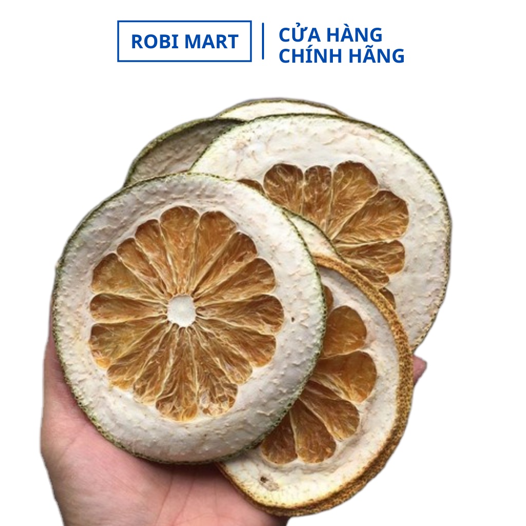 Bưởi thái lát sấy lạnh Robimart giảm cân hiệu quả, tăng đề kháng gói 250gr