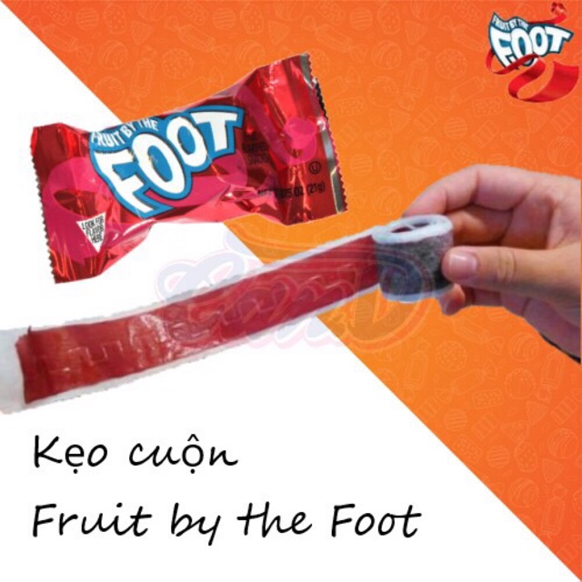 Kẹo dẻo trái cây cuộn FRUIT BY THE FOOT