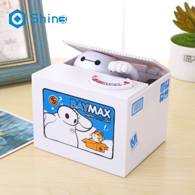 Hộp Đựng Tiền Tiết Kiệm Tự Động Hình Doraemon / Hello Kitty Sáng Tạo Cho Bé