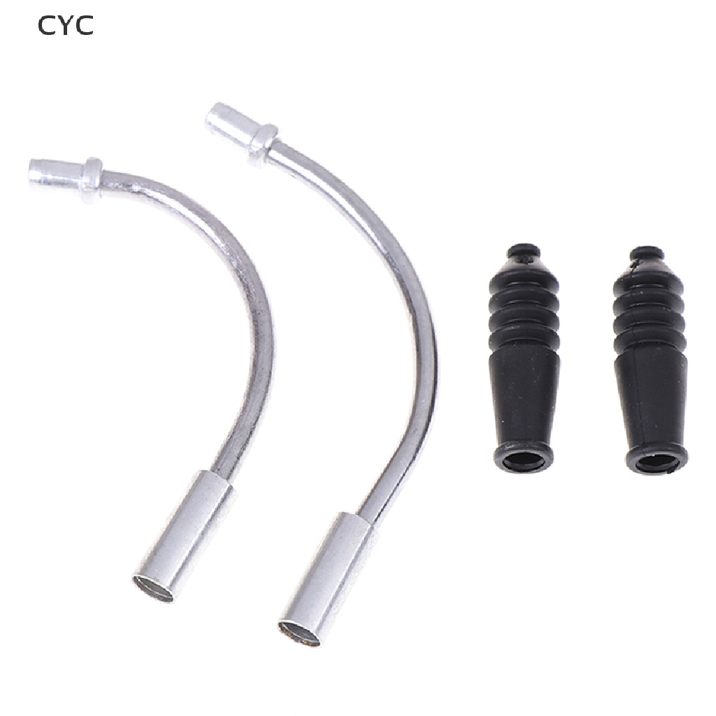 Set 2 ống uốn cong cáp phanh V xe đạp leo núi