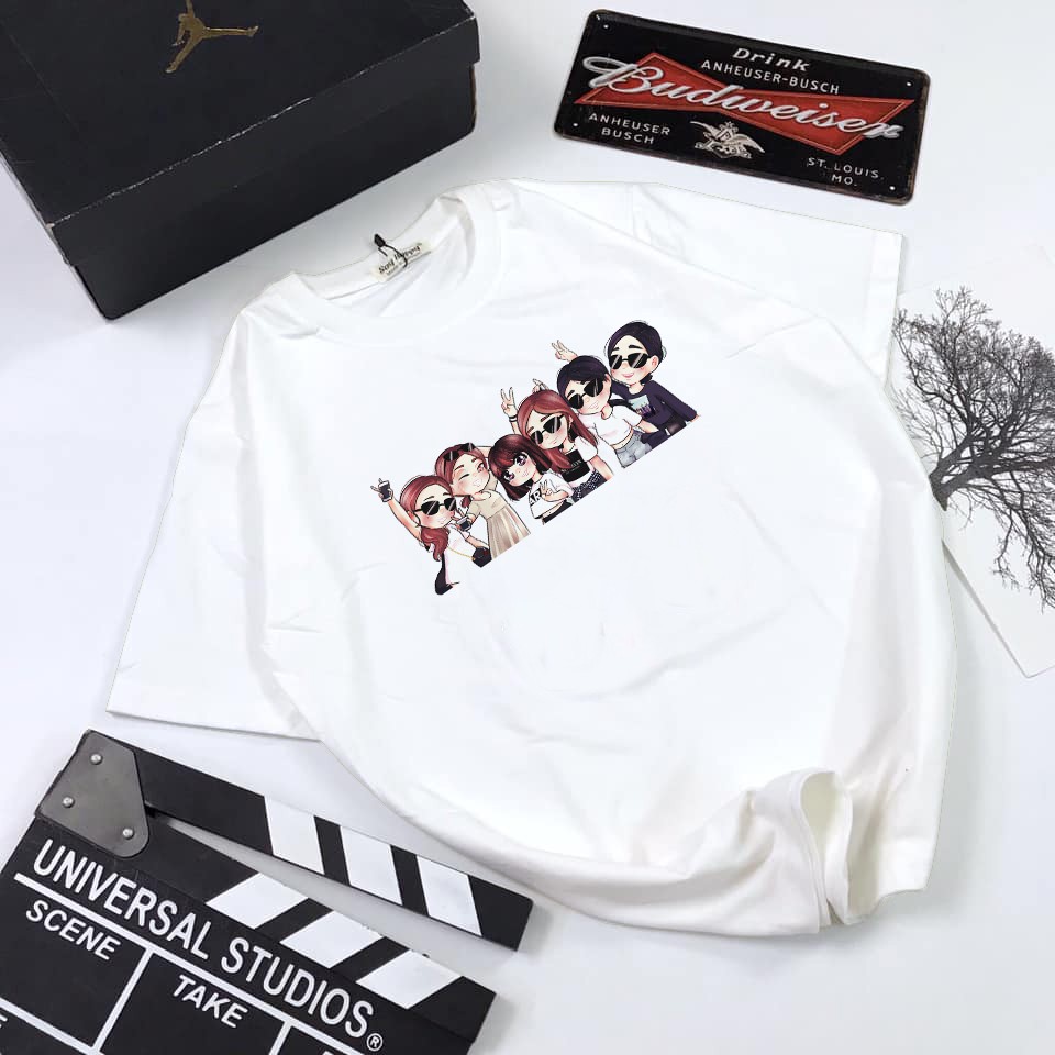 Áo thun Cotton Unisex - Fan T-ara Hàn Quốc - K-Pop - Chibi - T-ara năng động