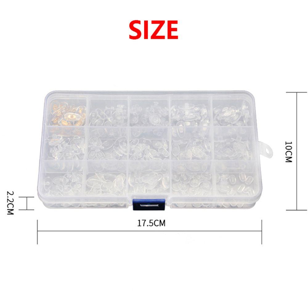 Bộ 150 Cặp Đệm Mũi Silicone Mini Dùng Sửa Chữa Kính Mắt