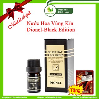 [ CHÍNH HÃNG ] Nước Hoa Vùng Kín DIONEL-BLACK EDITION NỮ 5ml