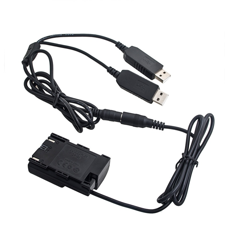 Dây Cáp USB Kép DR-E6 Ổn Định Pin Tiên Tiến LP-E6 Cho 5D2