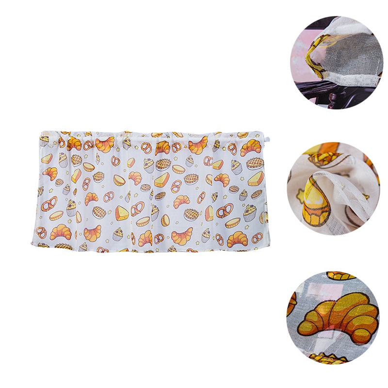 1 Rèm Cửa Ngắn Bỏ Túi Cho Nhà Bếp