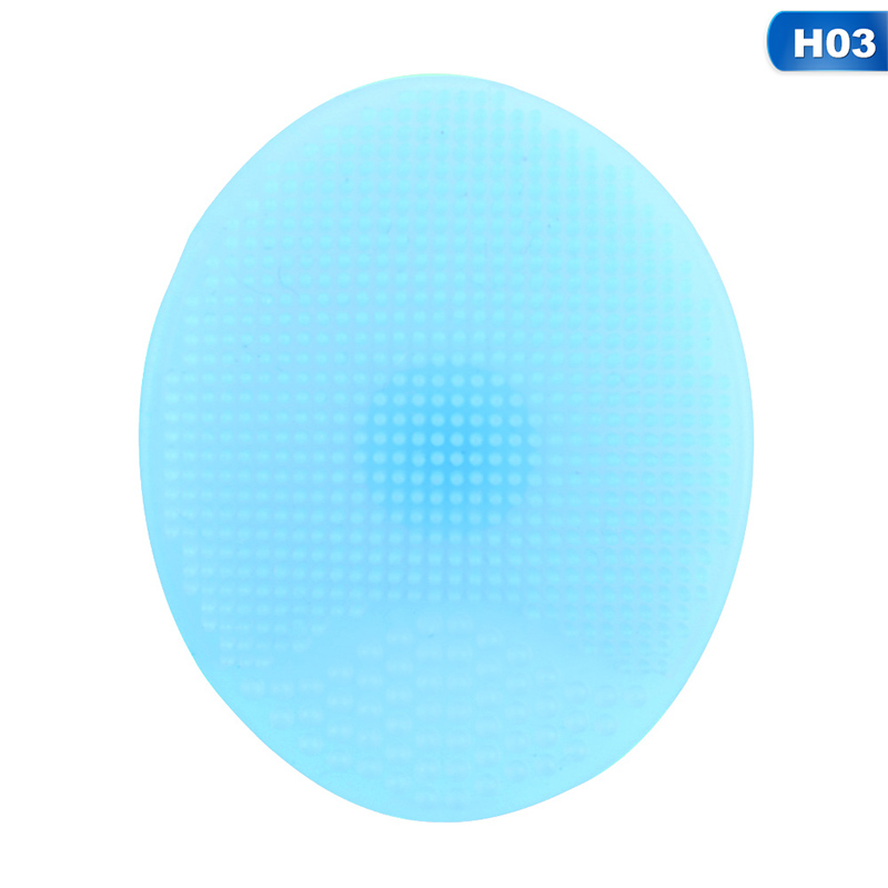 servise.vn  Bàn chải Silica gel nhiều màu tiện dụng vệ sinh cơ thể sạch sẽ