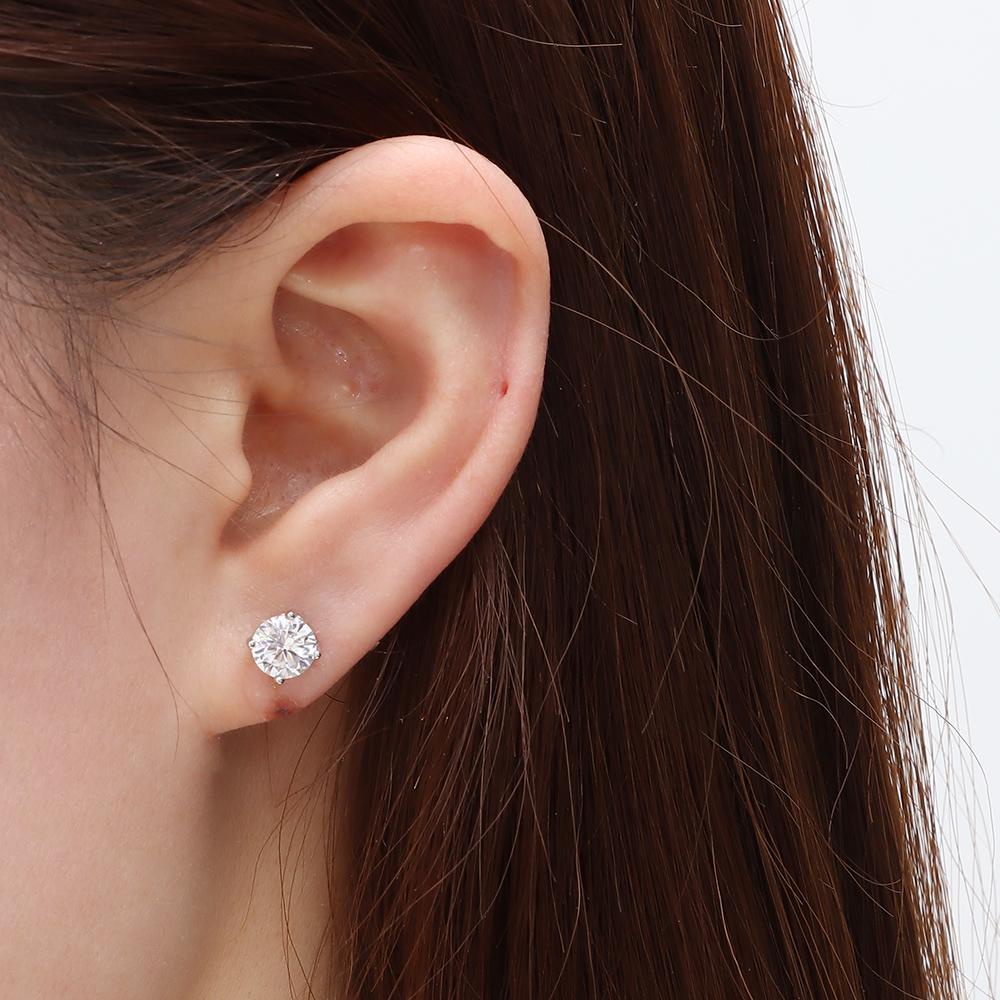 SUMU Bông Tai Vuông Đính Hôn Thời Trang Cho Nam Và Nữ