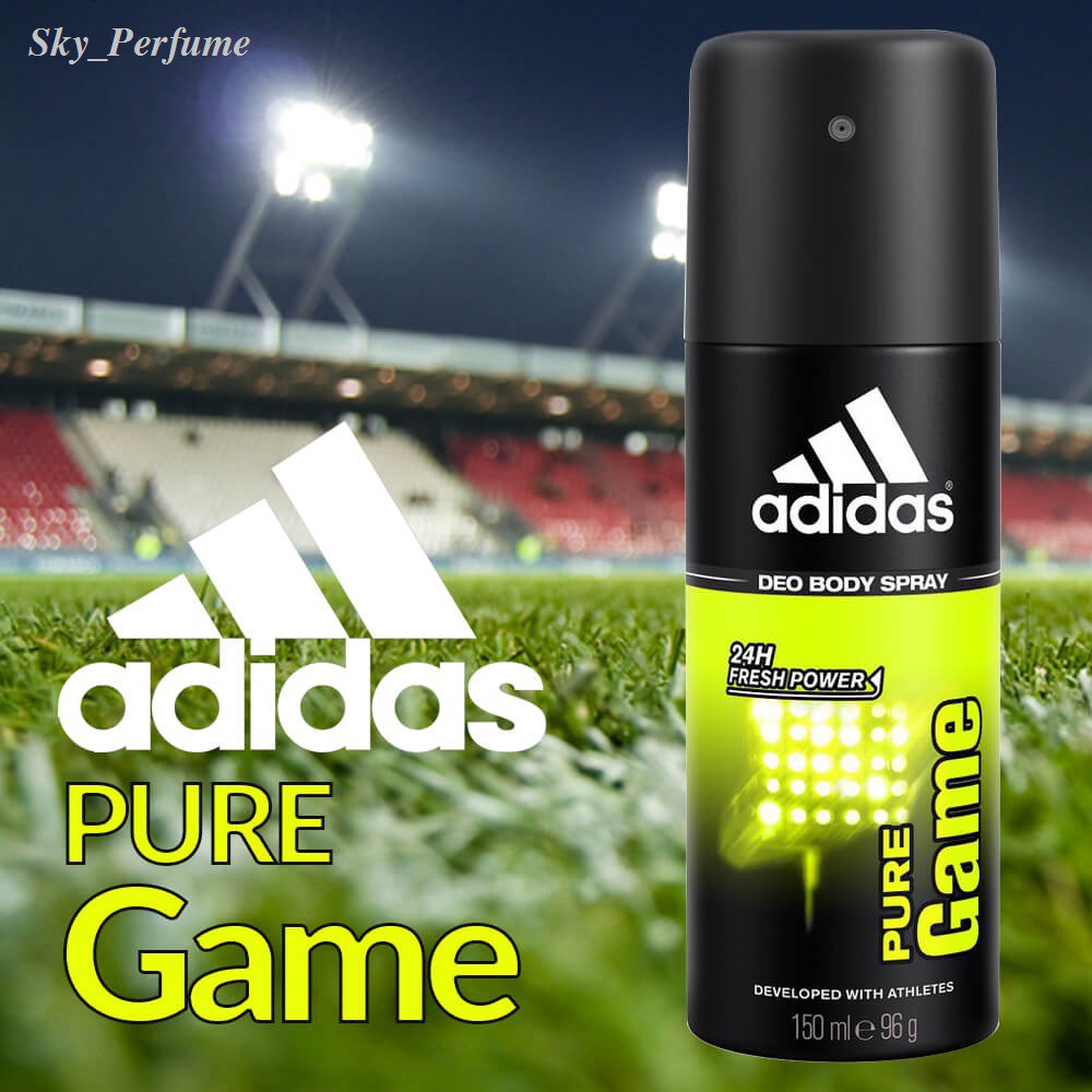 Xịt khử mùi toàn thân Adidas Pure Game - 150ml