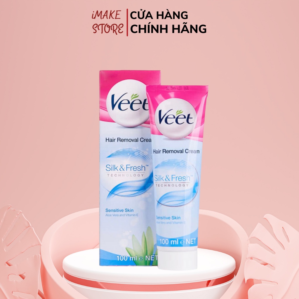 Kem Tẩy Lông Veet Hair Removal Cream Silk & Fresh 100ml - E3 Audio Miền Nam