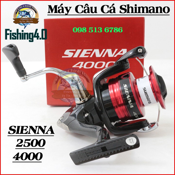 Máy câu cá Shimano SIENNA 4000 2500 phiên bản mới 2019