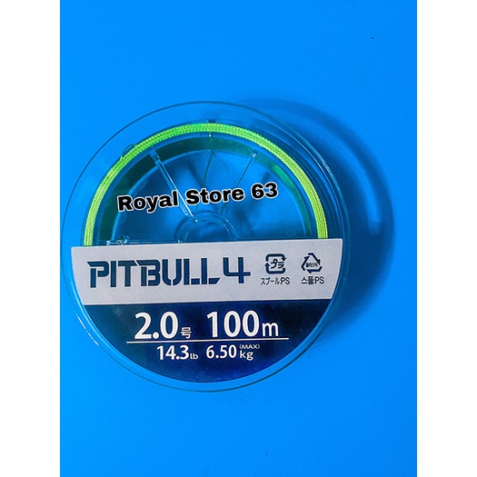 Dây cước dù câu cá Shimano PE Pitbull X4