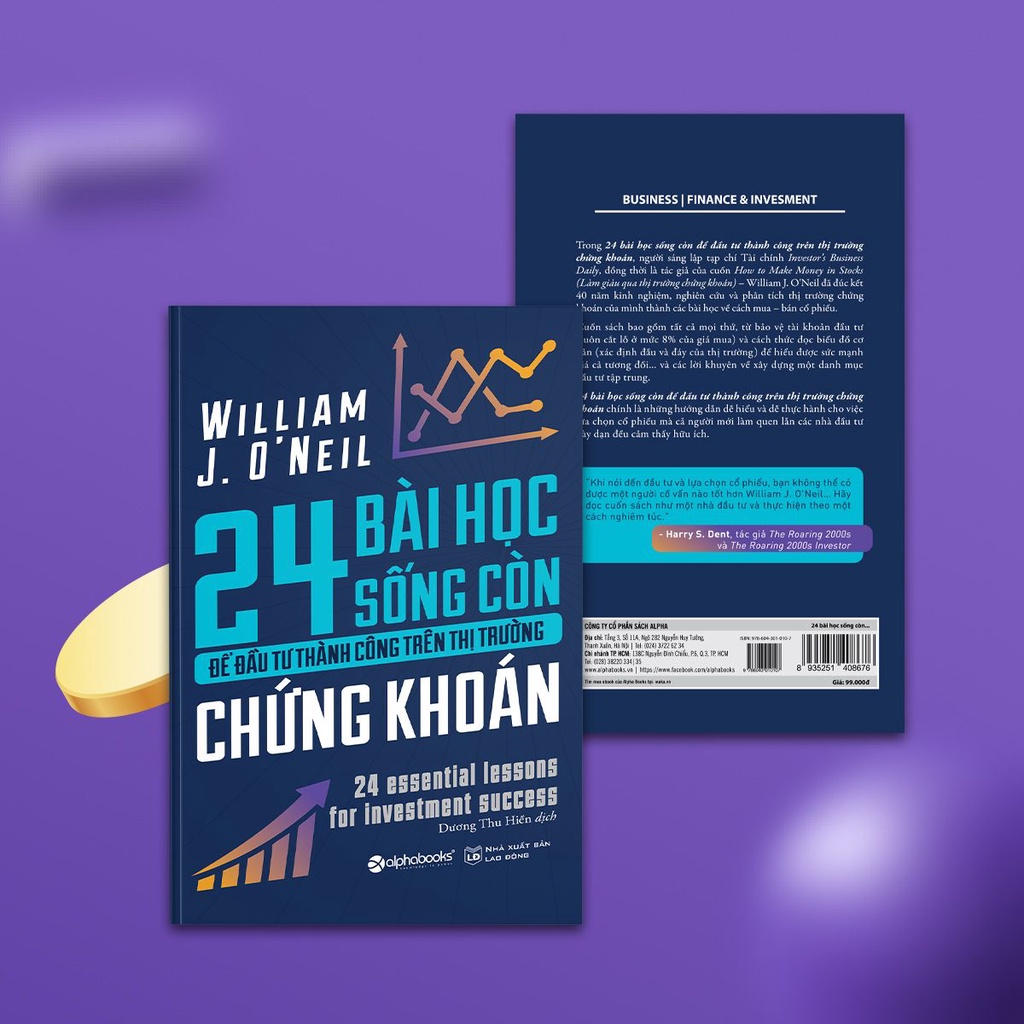 Sách - 24 Bài Học Sống Còn Để Đầu Tư Thành Công Trên Thị Trường Chứng Khoán