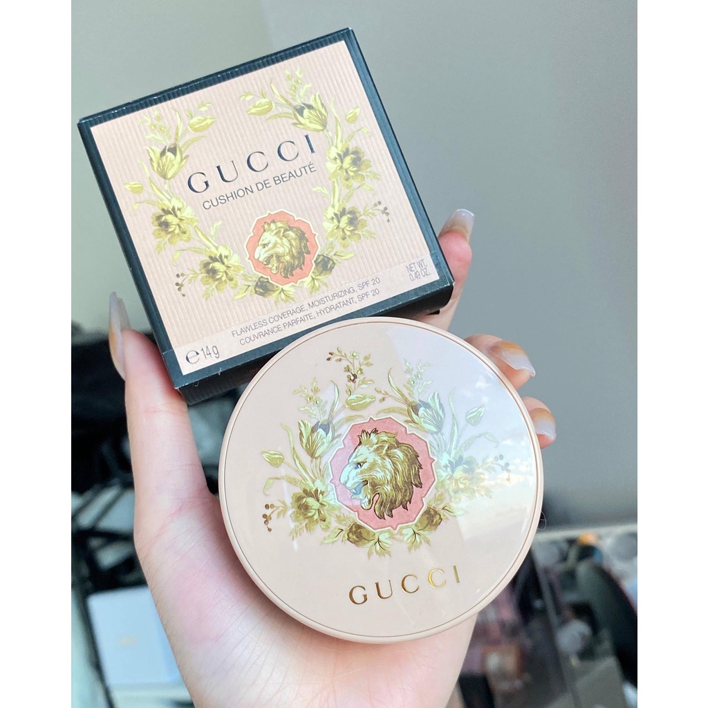 [NEW 2021] Phấn Nước Cushion Gucci De Beauté 14g - Siêu Mỏng Nhẹ, Kiềm Dầu