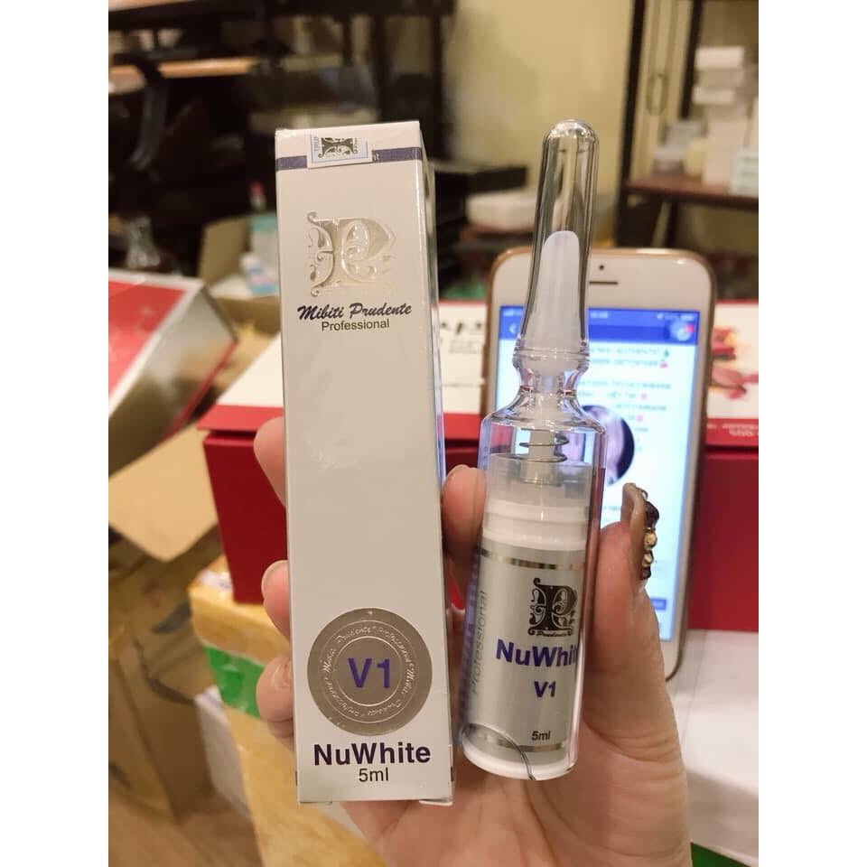 [TÁC DỤNG NHANH] Kem Làm·Hồng Nhũ Hoa NUWHITE MIBITI PRUDENTE N1(5ml). Khử Thâm &amp;Hồng Tự Nhiên Sau 7 ngày (Hàng MỸ 100%)