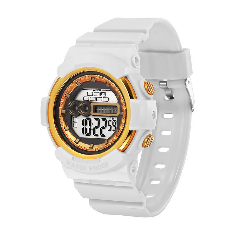 LWCC P001Đồng hồ điện tử đa năng chống thấm nước tùy chọn màu sắc