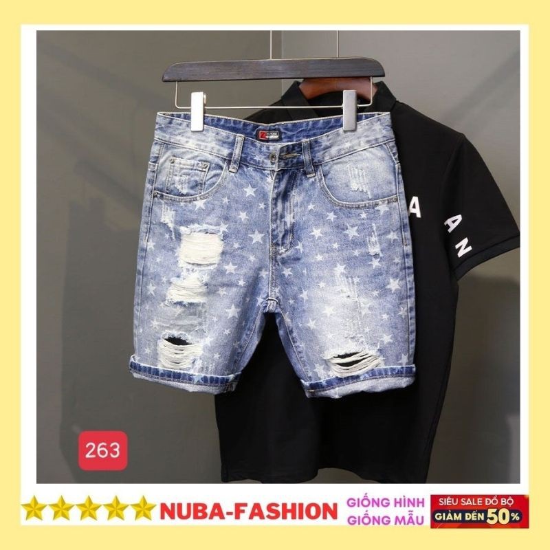 Quần short jean nam mẫu mới đẹp giá rẻ,quần bò TCS237 | BigBuy360 - bigbuy360.vn