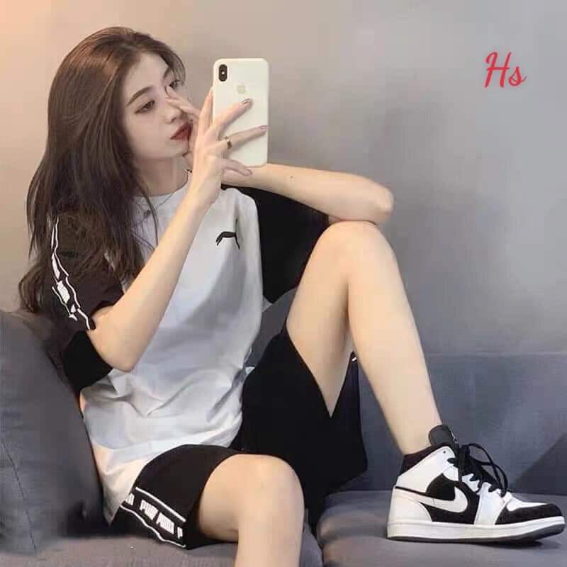 Bộ Đùi Tay Zaclang Mix Màu Đen Trắng Mã 372 UNI STORE