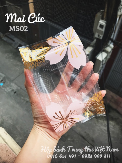 Túi nilon đựng bánh trung thu 125-150g